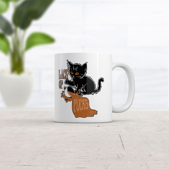 Lack Of Fucks Mug