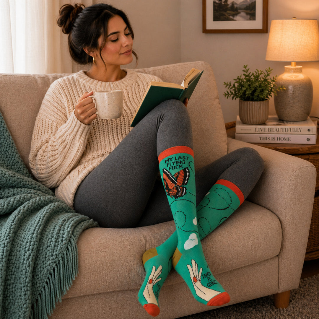 My Last Flying Fuck Compression Socks