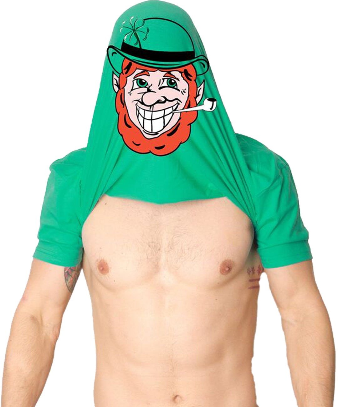 Funny Heather Green - Leprechaun Flip Ask Me About My Leprechaun Flip Mens T Shirt Nerdy Saint Patrick's Day Flip Tee