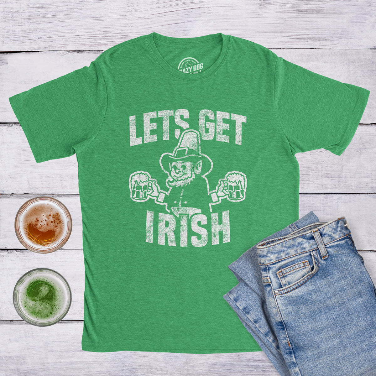 Let&#39;s Get Irish Men&#39;s Tshirt