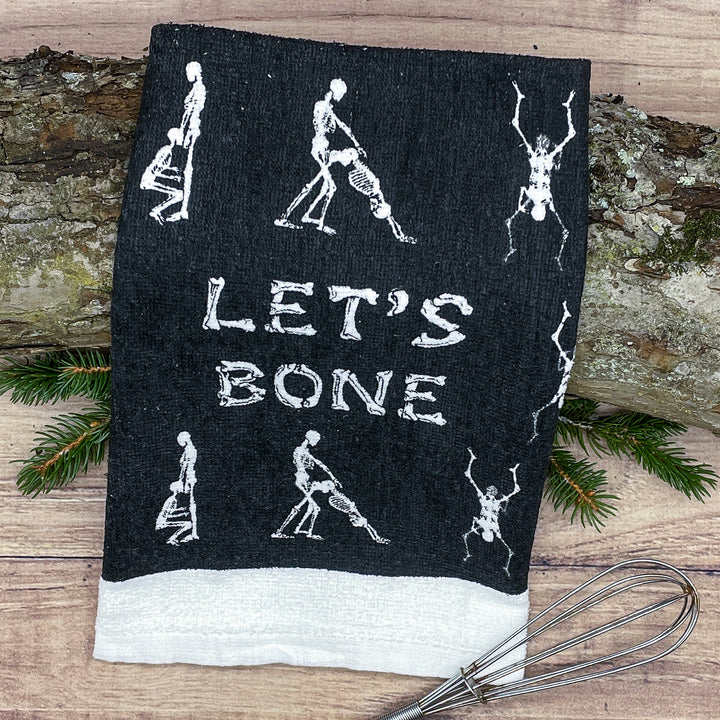 Lets Bone Tea Towel Tea Towel