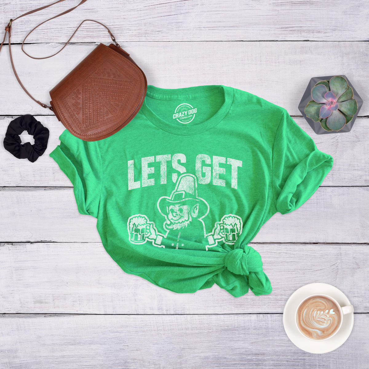 Let&#39;s Get Irish Women&#39;s T Shirt