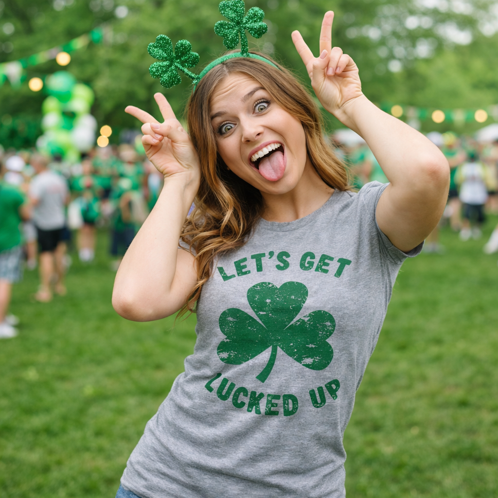 Let's Get Lucked Up Women's T Shirt