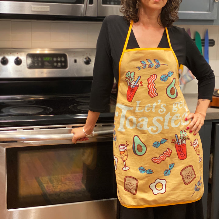 Let's Get Toasted Apron Bakeware