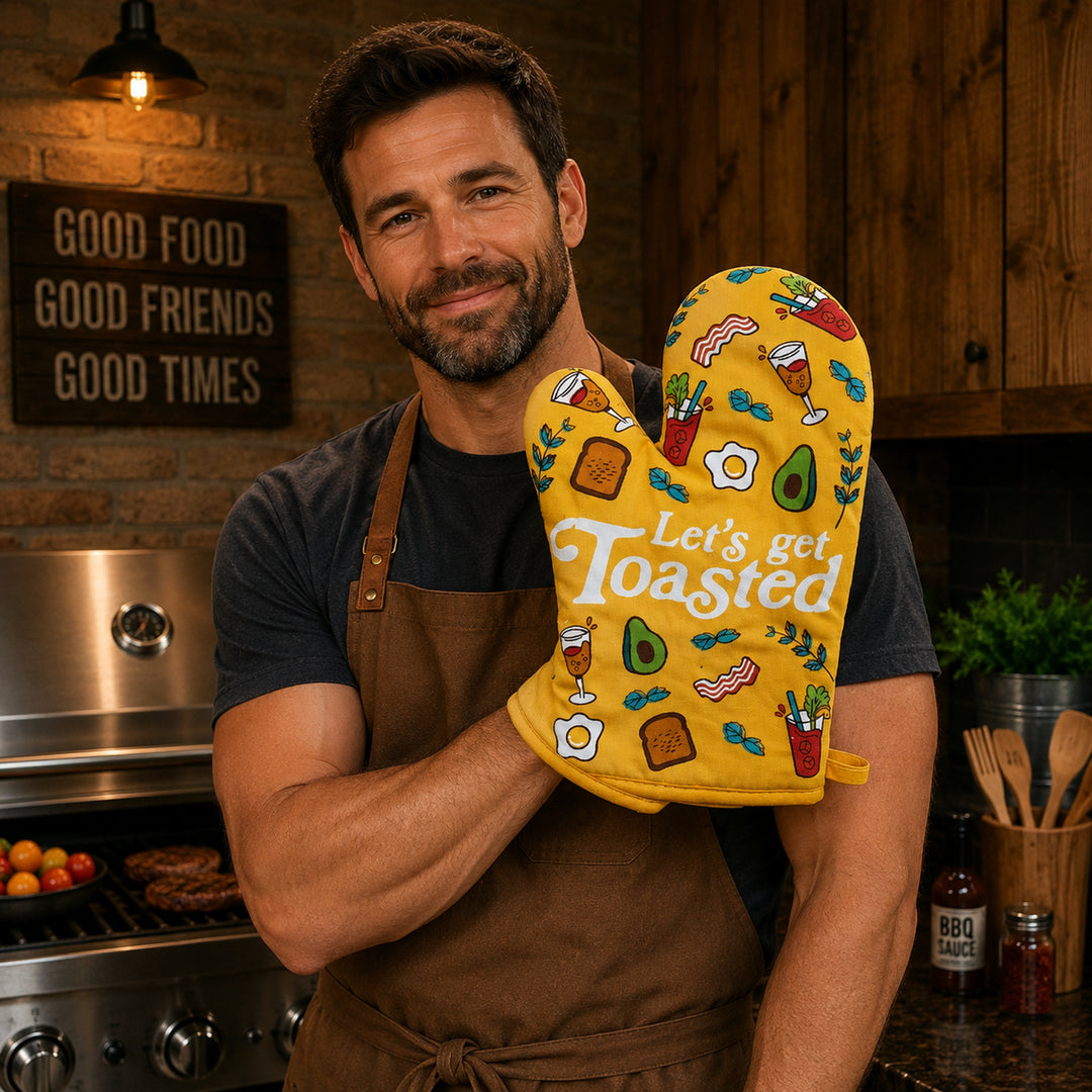 Let's Get Toasted Oven Mitt Bakeware