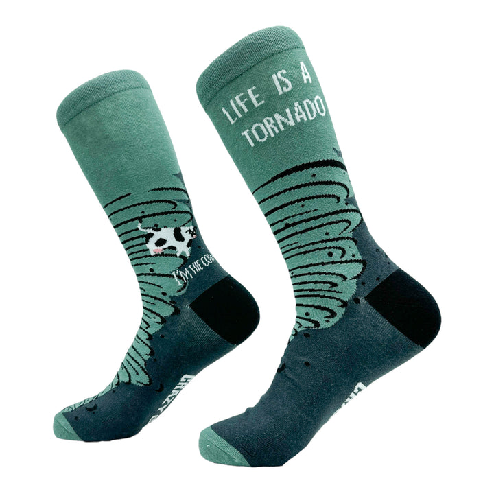 Men's Life Is A Tornado Socks