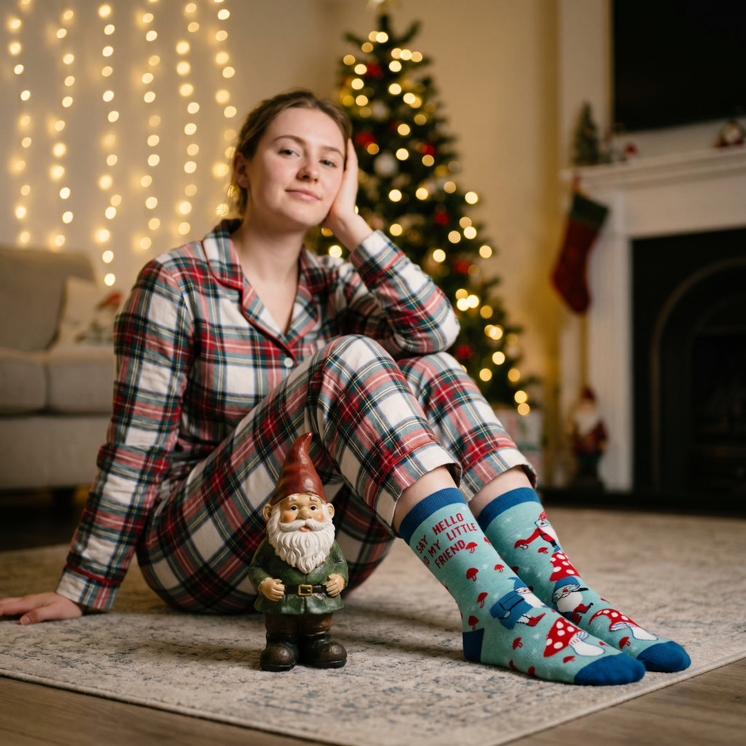 Women's Say Hello To My Little Friend Socks