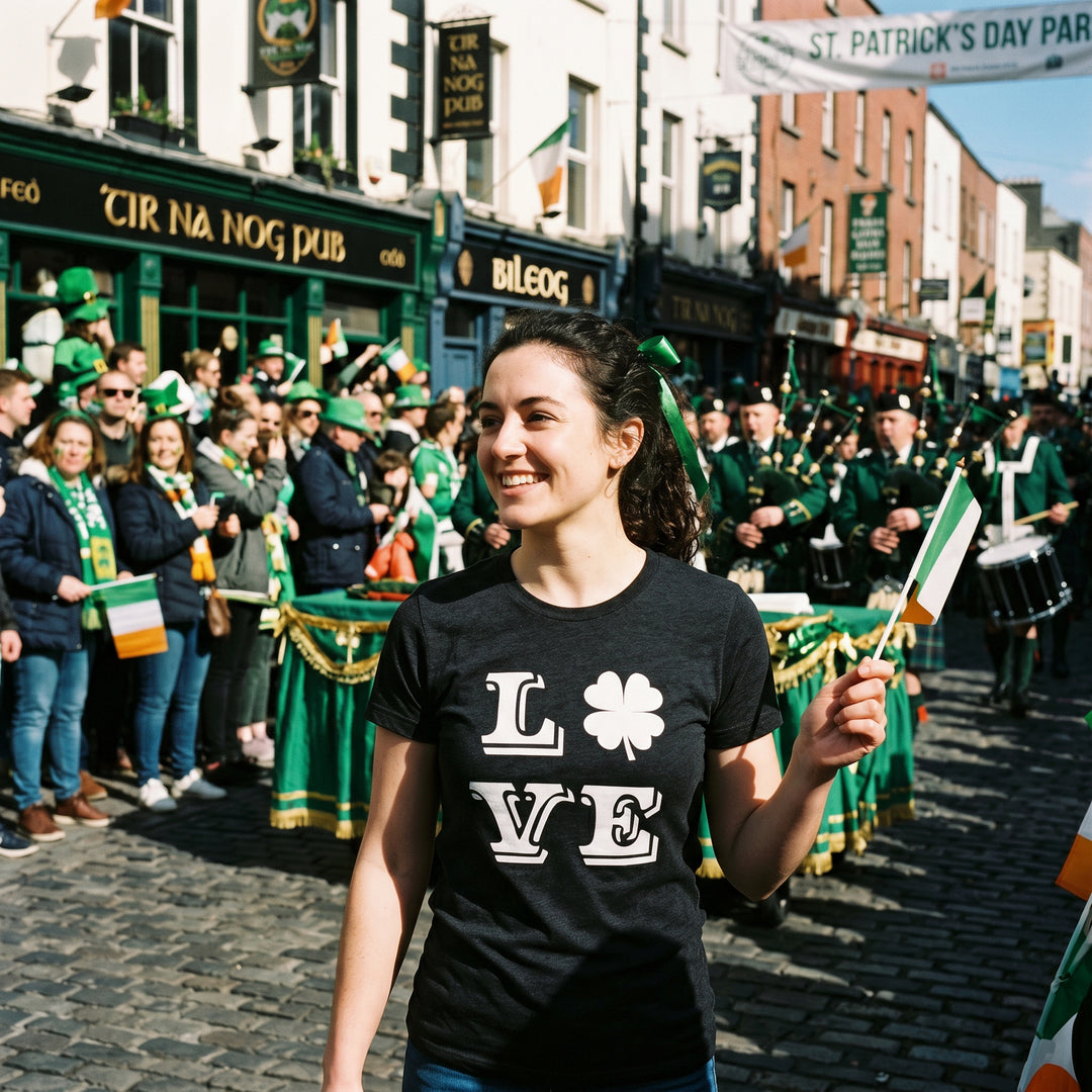 LOVE Lucky Clover Women's T Shirt