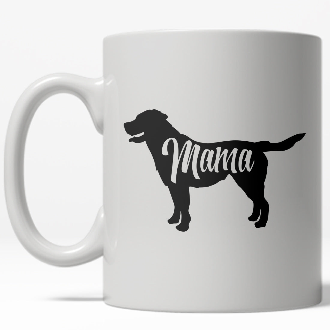 Funny Mama Dog Mama Dog Coffee Mug Nerdy Mother&#39;s Day dog Tee