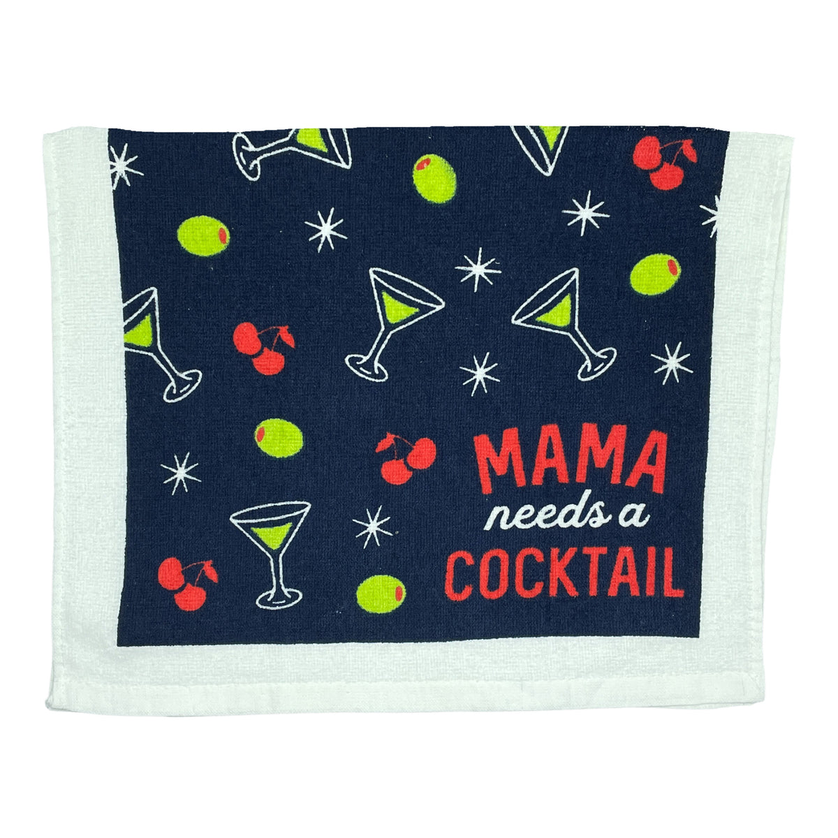 Funny Mama Needs A Cocktail Mama Needs A Cocktail Tea Towel Nerdy Mother&#39;s Day Drinking Tee