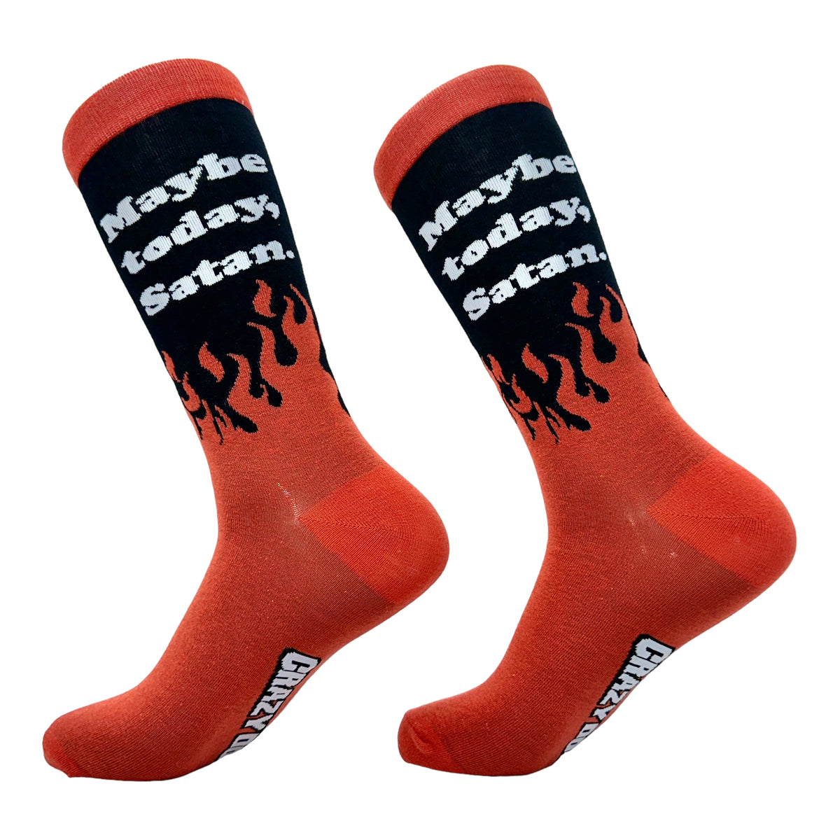 Men&#39;s Maybe Today Satan Socks