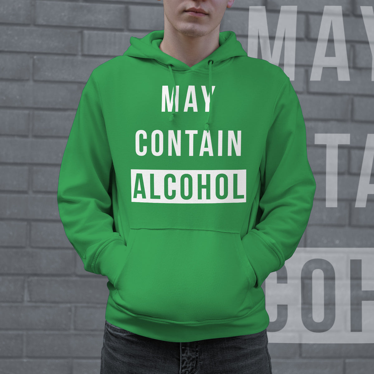 May Contain Alcohol Hoodie