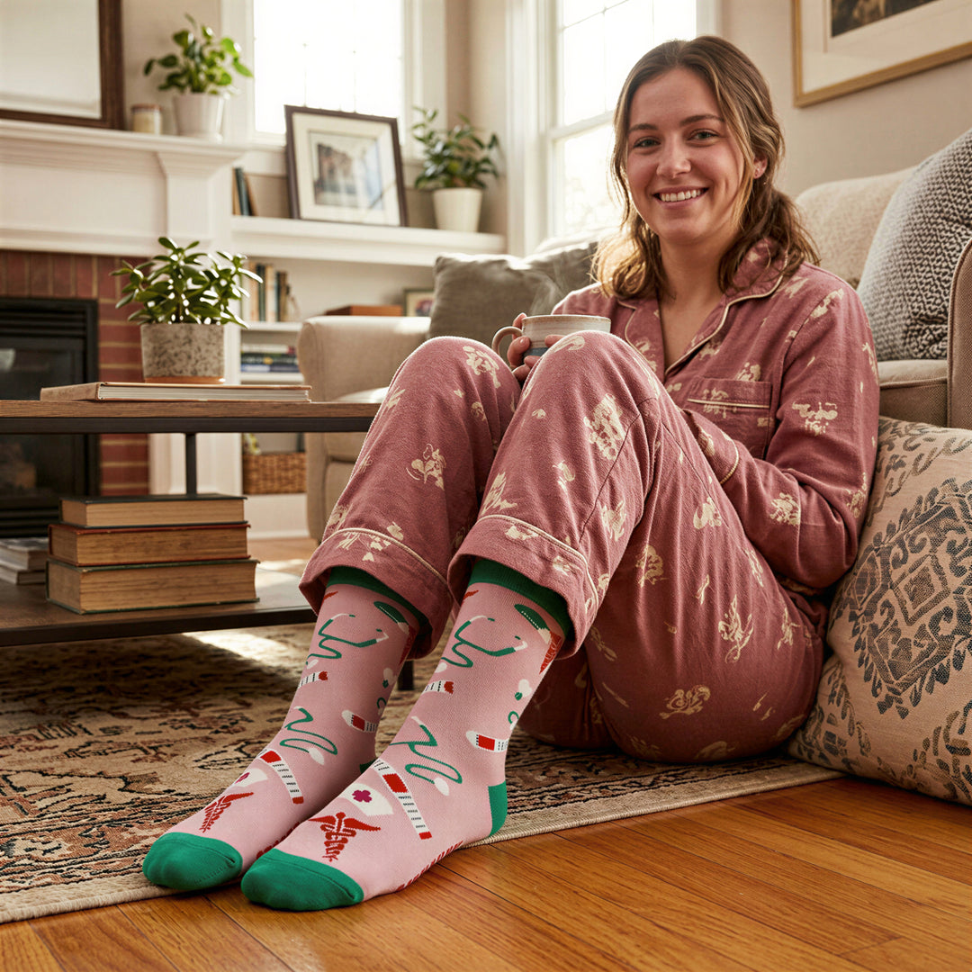Womens Nurse Socks