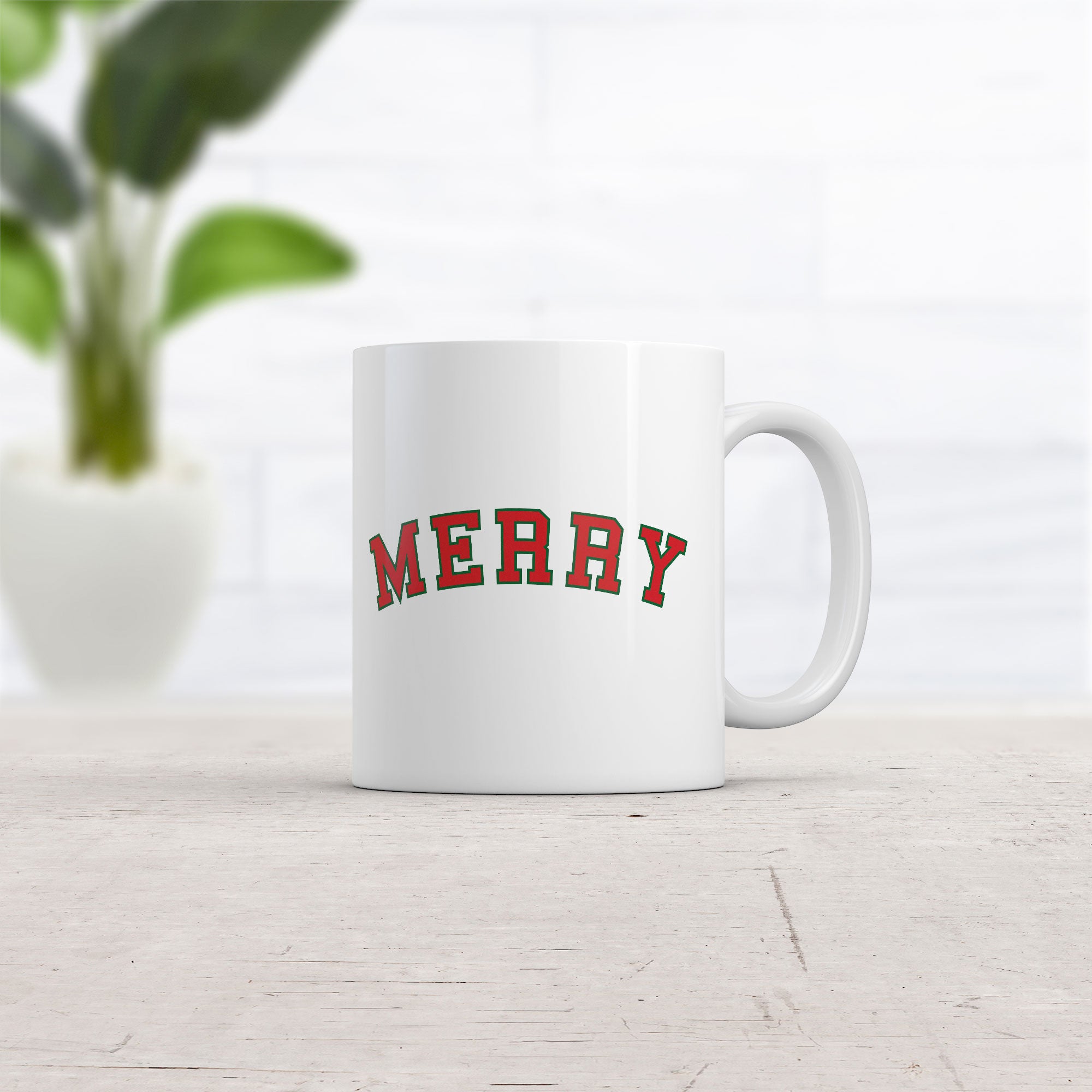 Funny White Merry Coffee Mug Nerdy Christmas Tee