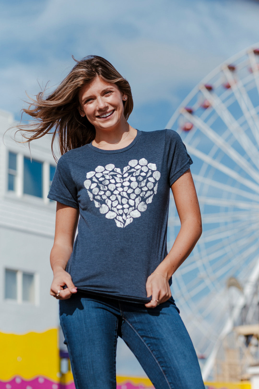 Shell Heart Women's T Shirt