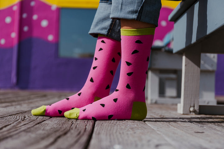 Watermelon Socks