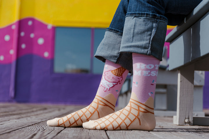 Hot Mess Socks