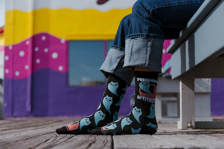 Purranormal Activikitty Socks