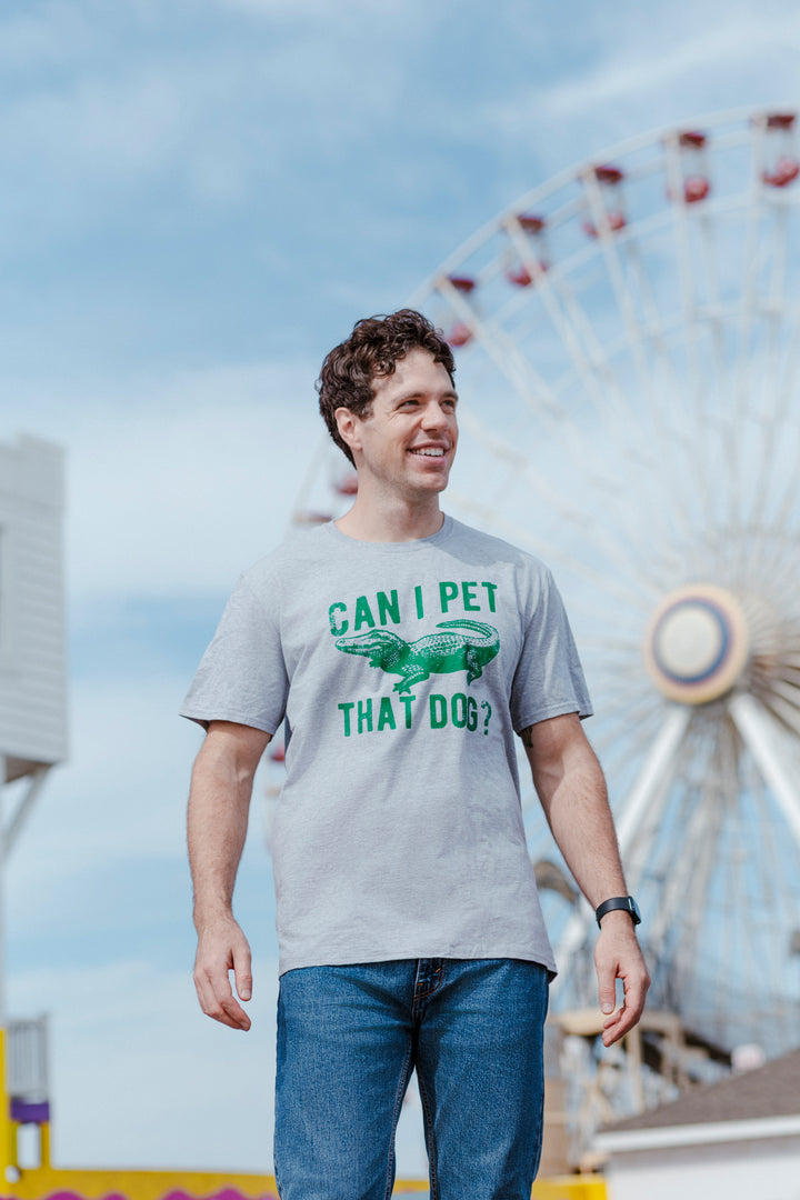 Can I Pet That Dog Men's T Shirt