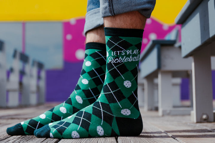 Lets Play Pickleball Socks