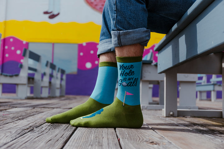 Your Hole Is My Goal Socks
