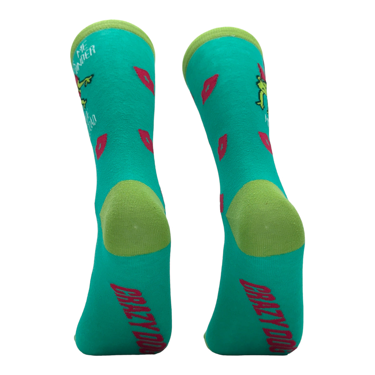 Women&#39;s Kiss Me Under The Mistletoad Socks