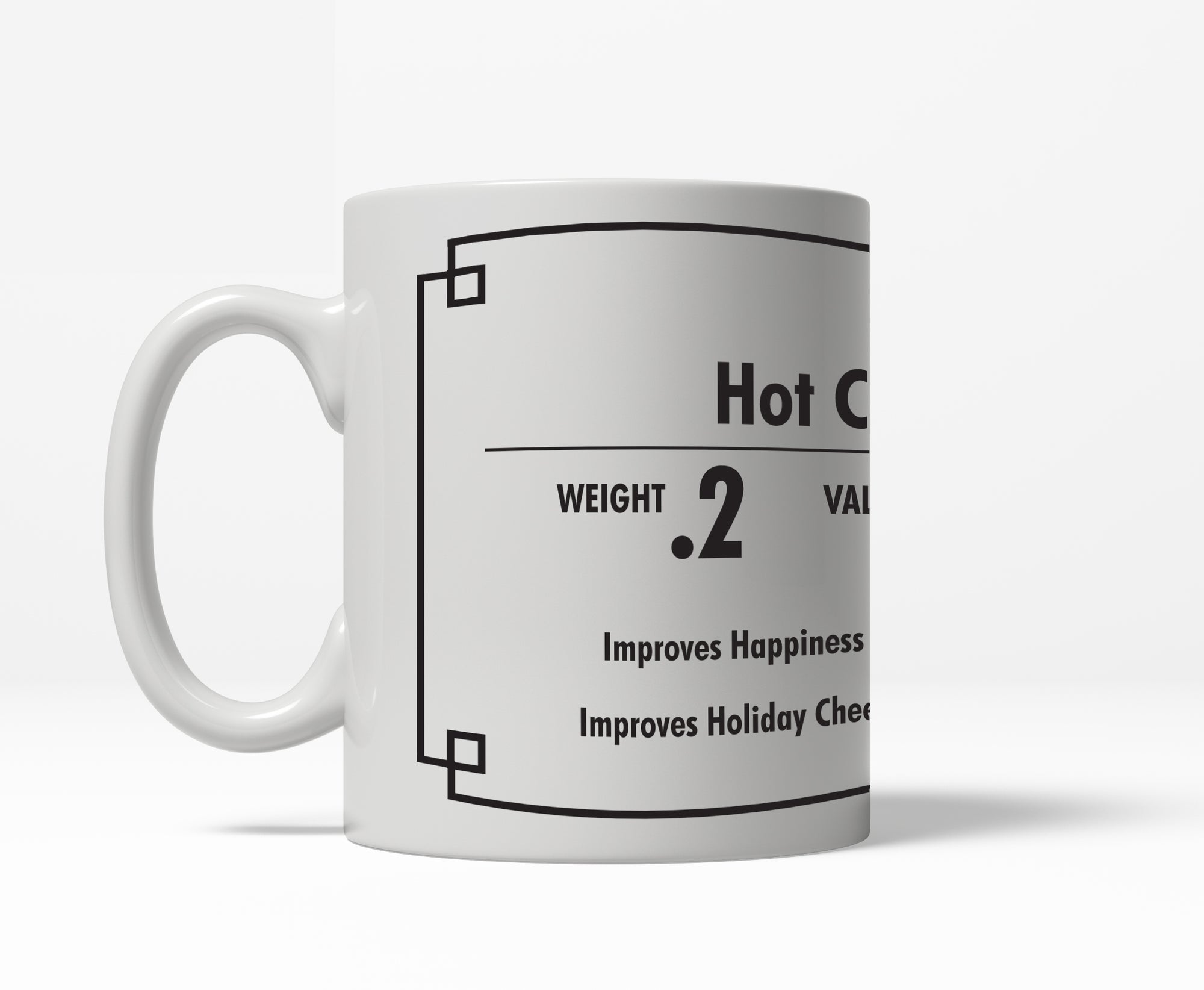 Funny White Cup Of Hot Chocolate Coffee Mug Nerdy video game Tee
