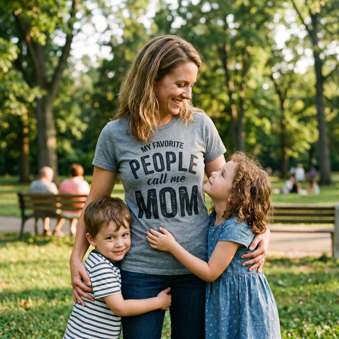 My Favorite People Call Me Mom Women's T Shirt