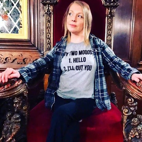 My Two Moods Women&#39;s Tshirt