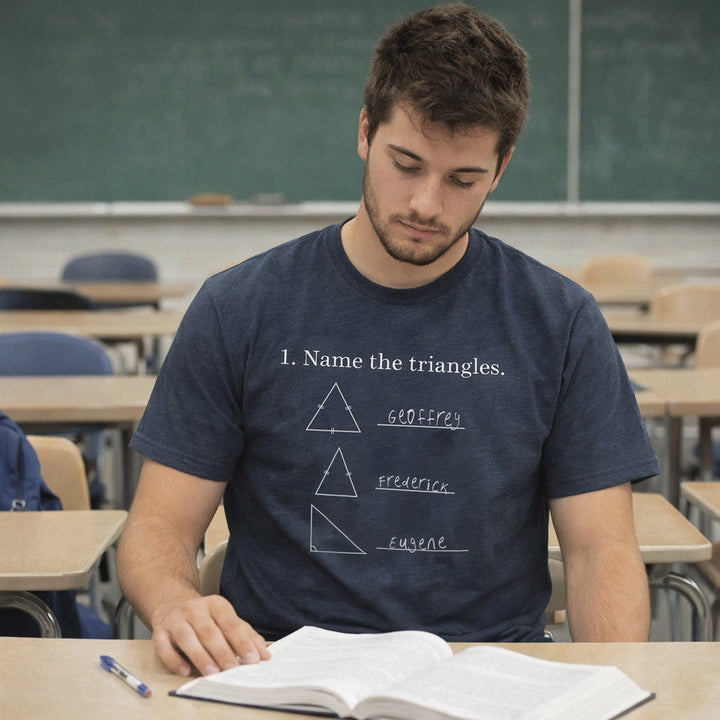 Name The Triangles Men's T Shirt
