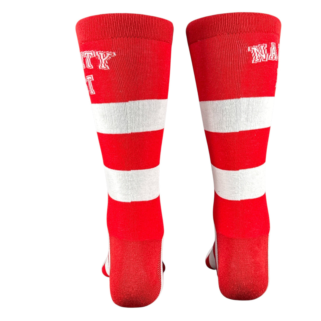 Naughty List Socks