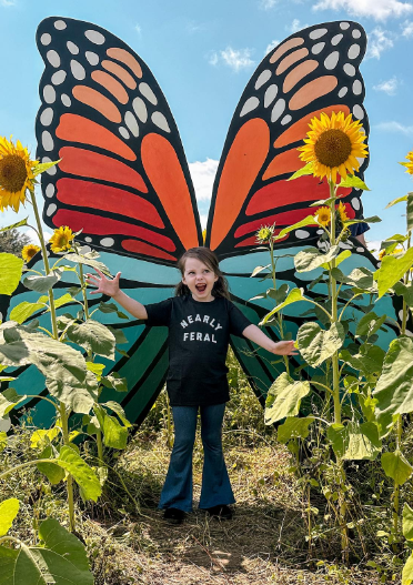 Nearly Feral Toddler Tshirt