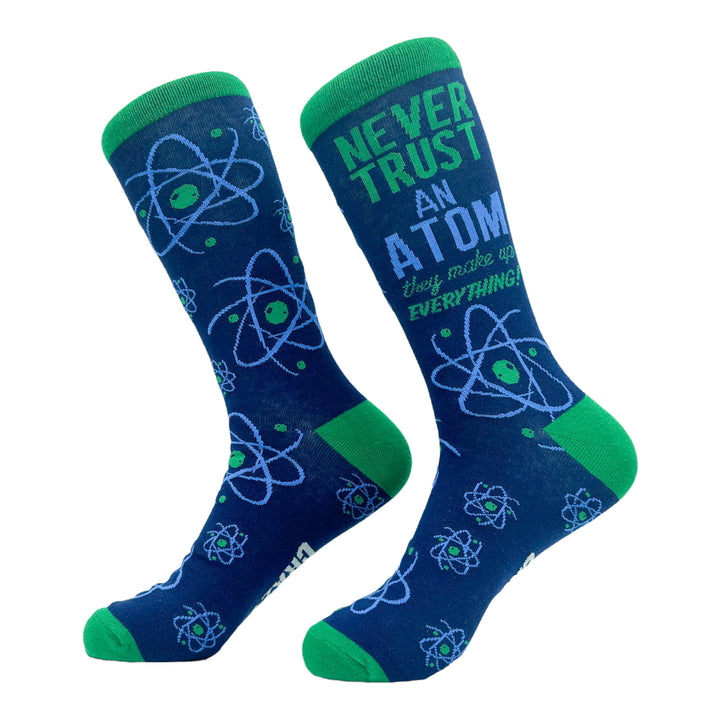 Men's Never Trust An Atom Socks