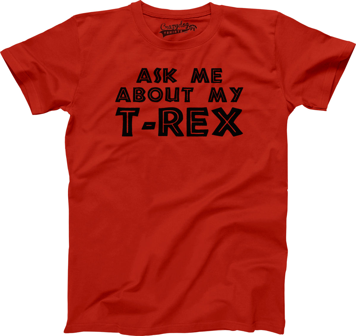 Ask Me About My T-Rex Flip Youth T Shirt
