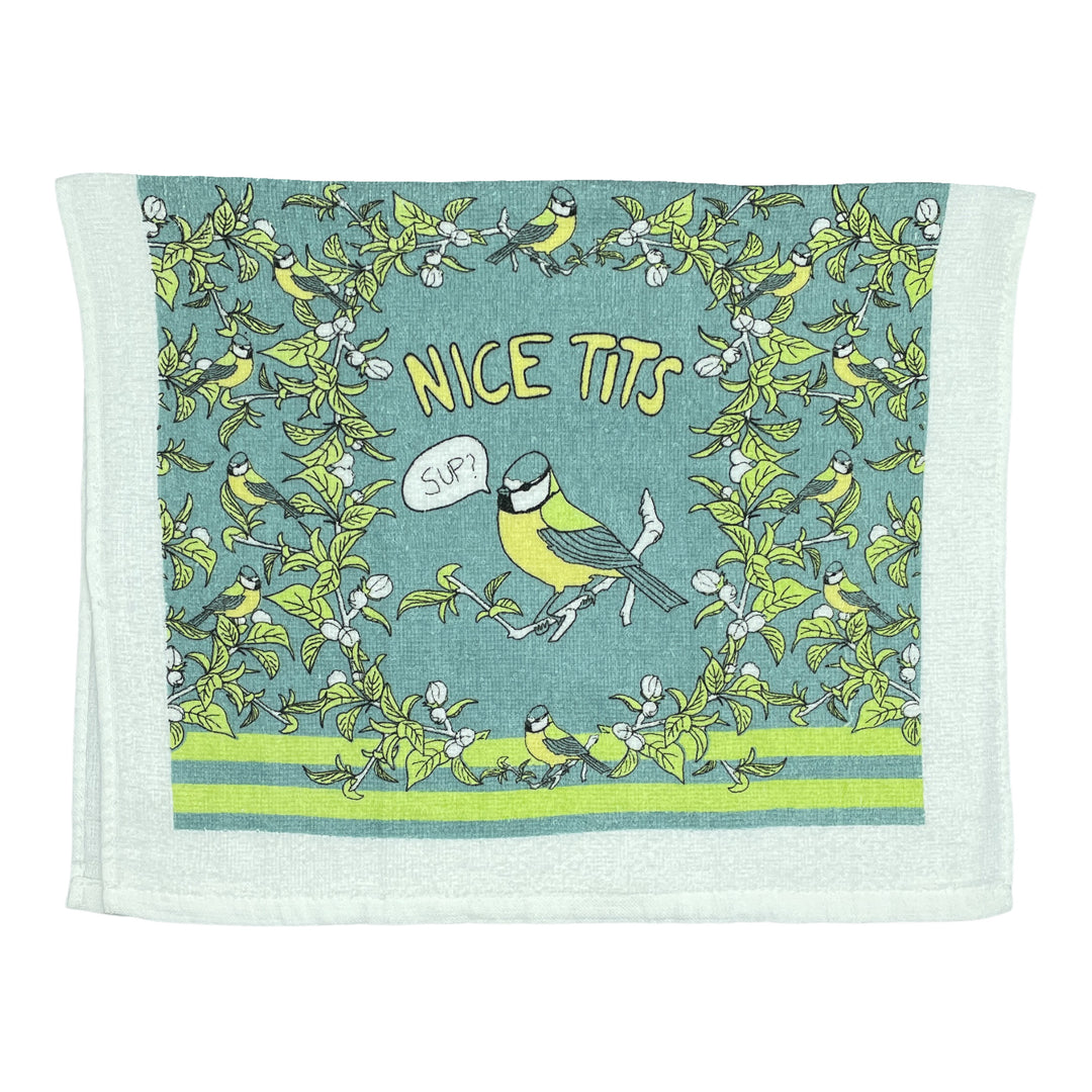 Nice Tits Tea Towel Tea Towel