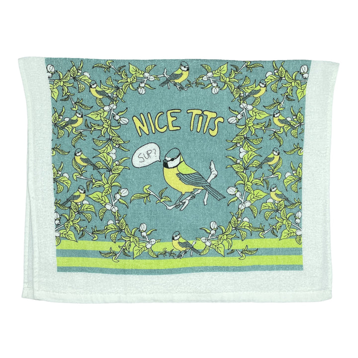 Nice Tits Tea Towel Tea Towel
