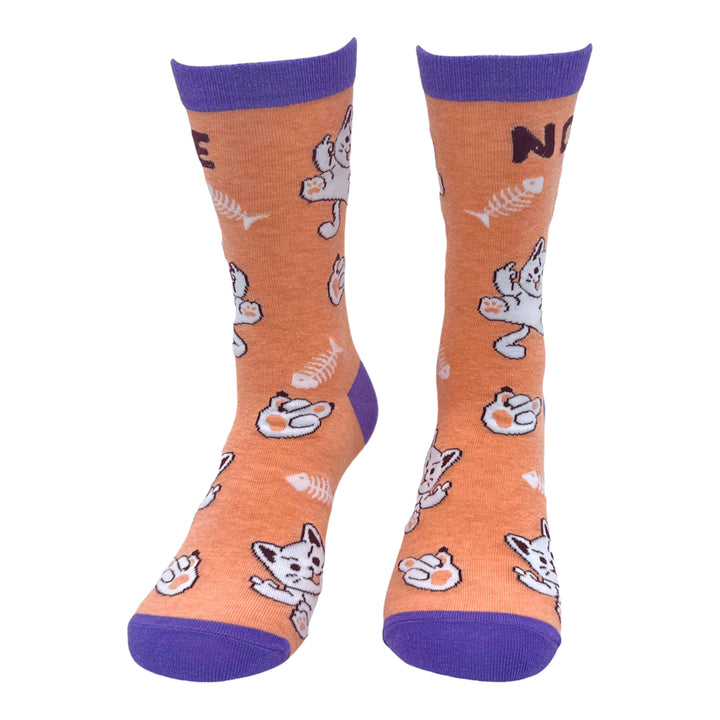 Women's Nope Cat Socks
