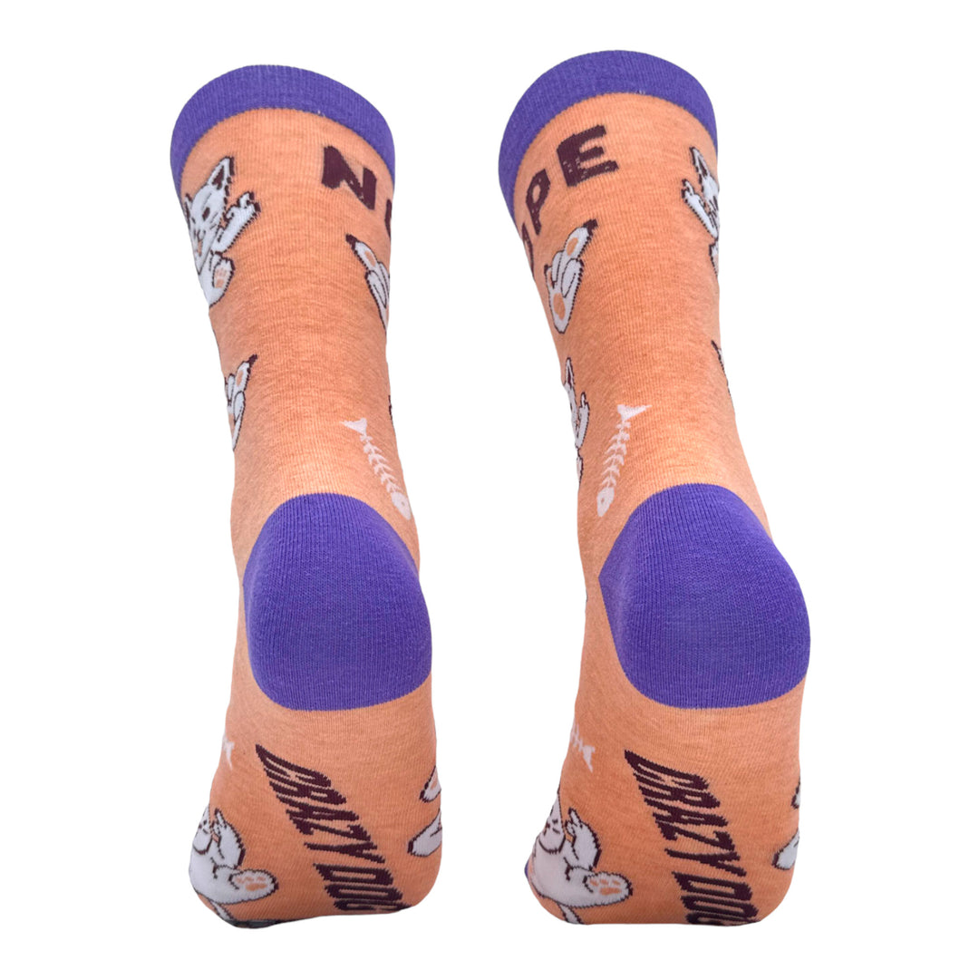 Women's Nope Cat Socks