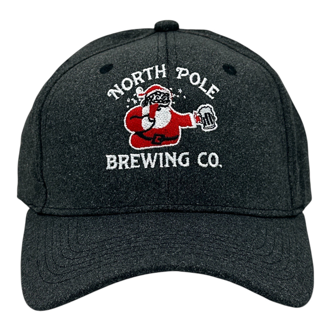 Funny Black - North Pole Brewing North Pole Brewing Co Nerdy Christmas beer drinking Tee