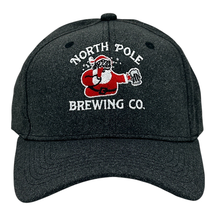 Funny Black - North Pole Brewing North Pole Brewing Co Nerdy Christmas beer drinking Tee