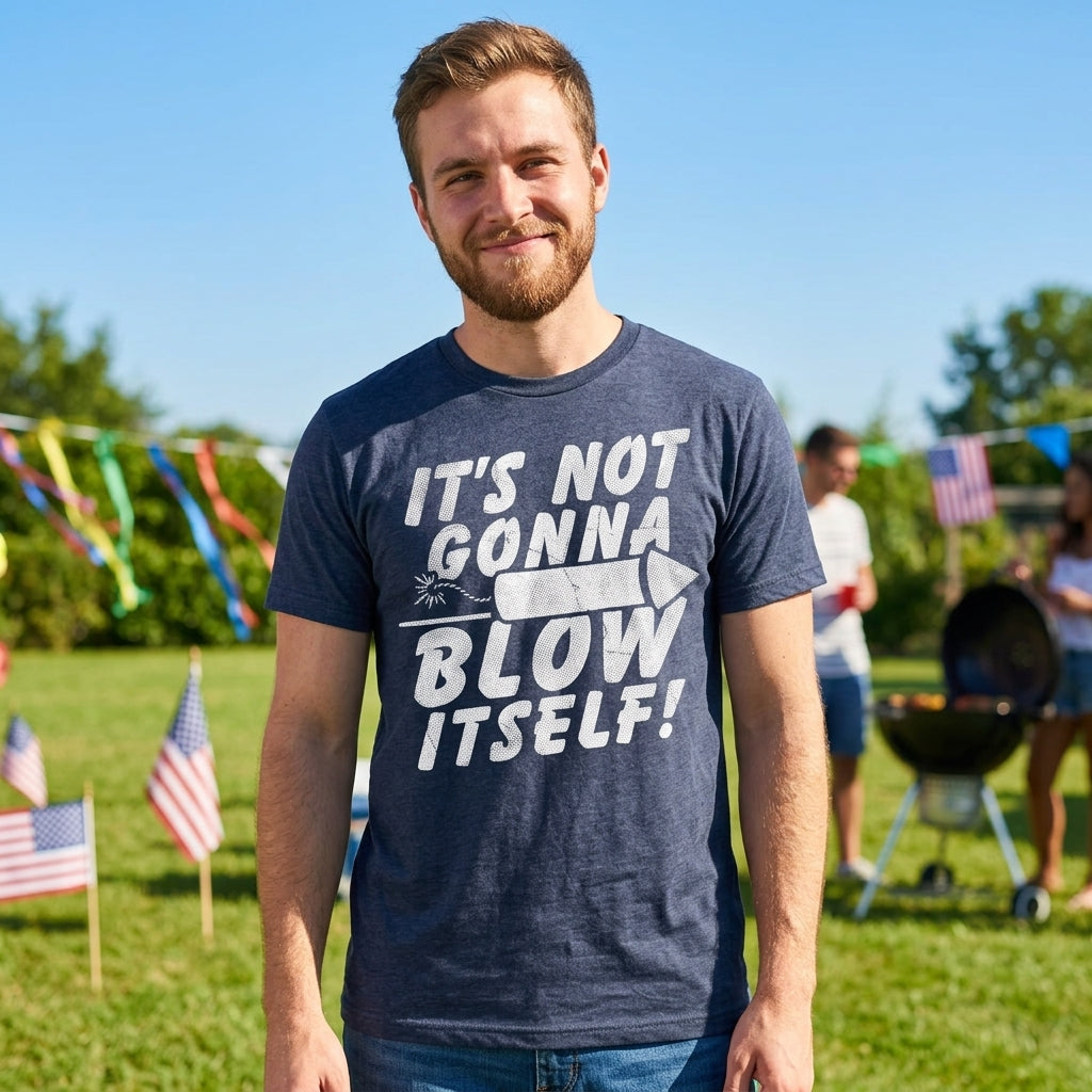 Its Not Gonna Blow Itself Firecracker Men's T Shirt