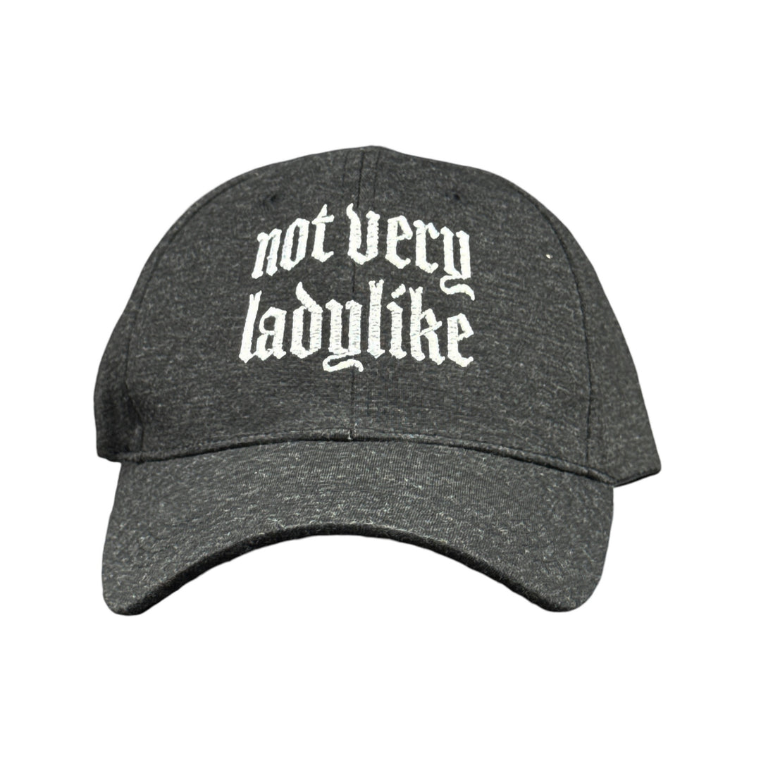 Funny Black - Not Very Ladylike Not Very Ladylike Nerdy motivational Tee