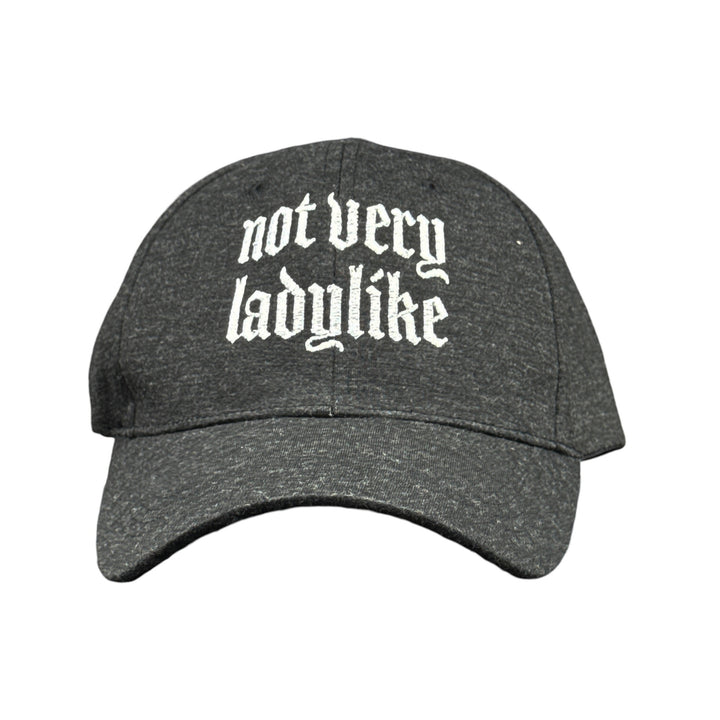 Funny Black - Not Very Ladylike Not Very Ladylike Nerdy motivational Tee