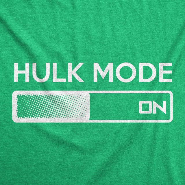 Hulk Mode On Women's T Shirt