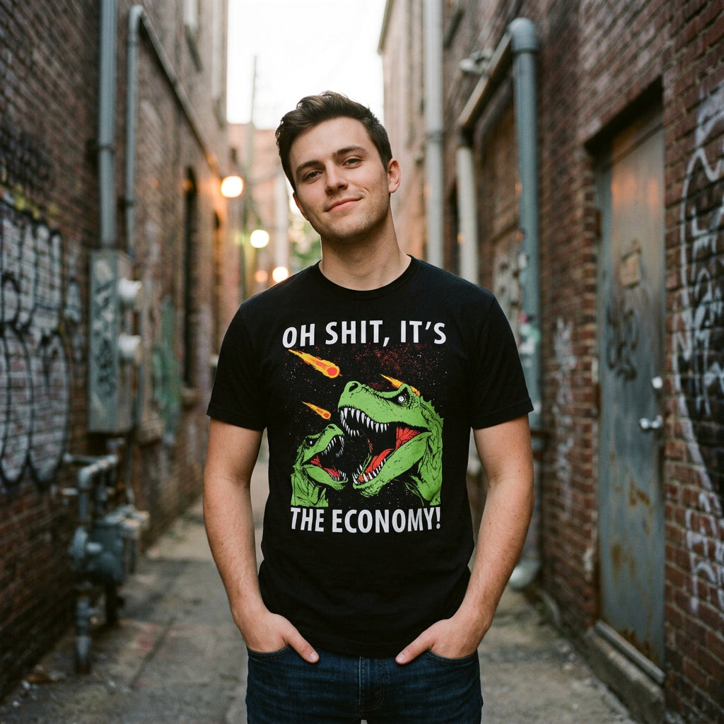 Oh Shit Its The Economy Men's T Shirt