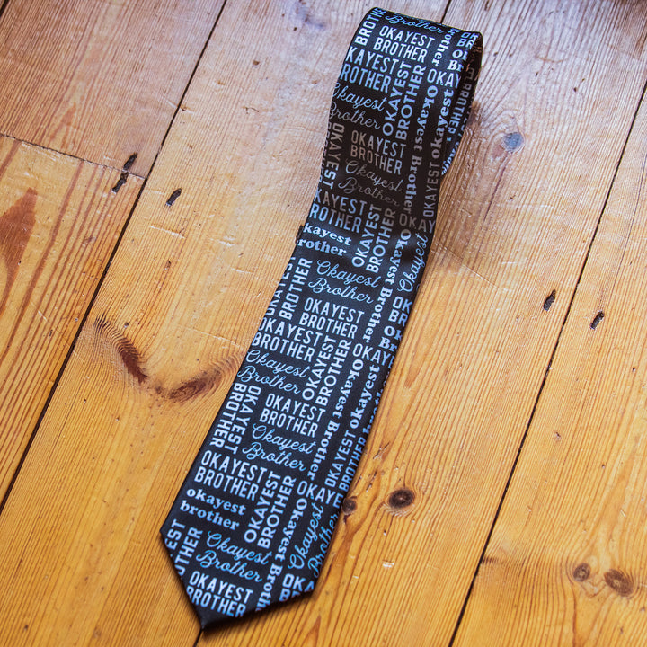 Okayest Brother Neck Tie Tie