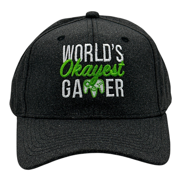Funny Black - Okayest Gamer Worlds Okayest Gamer Nerdy Video Games sarcastic Tee