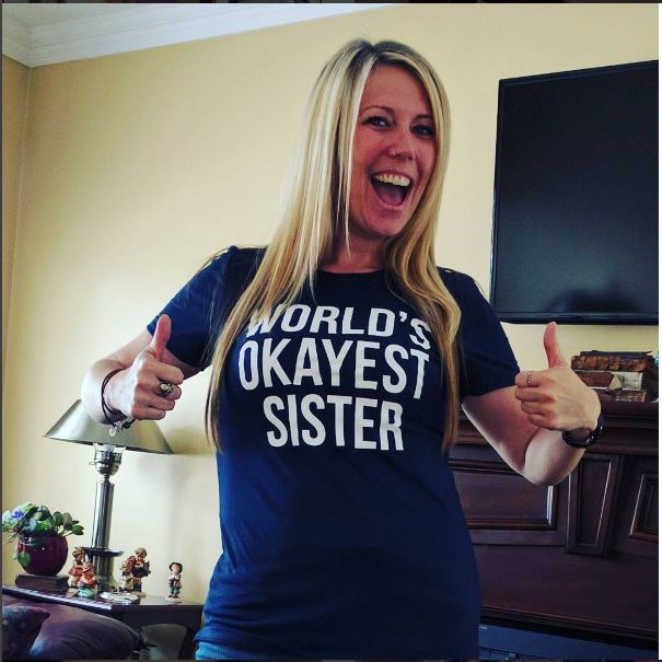 World's Okayest Sister Women's T Shirt