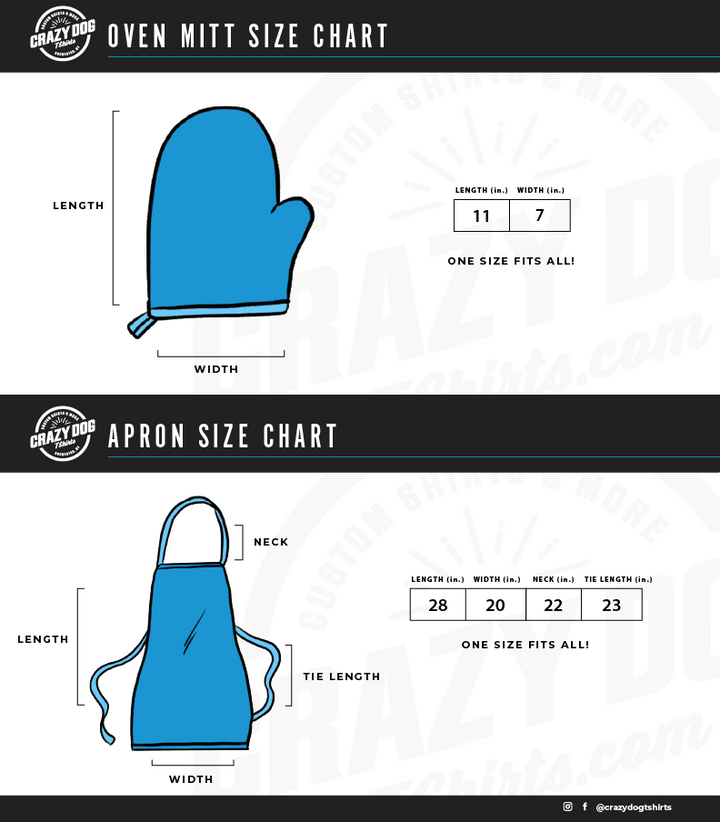 Pumpkin Spice Oven Mitt + Apron Bakeware