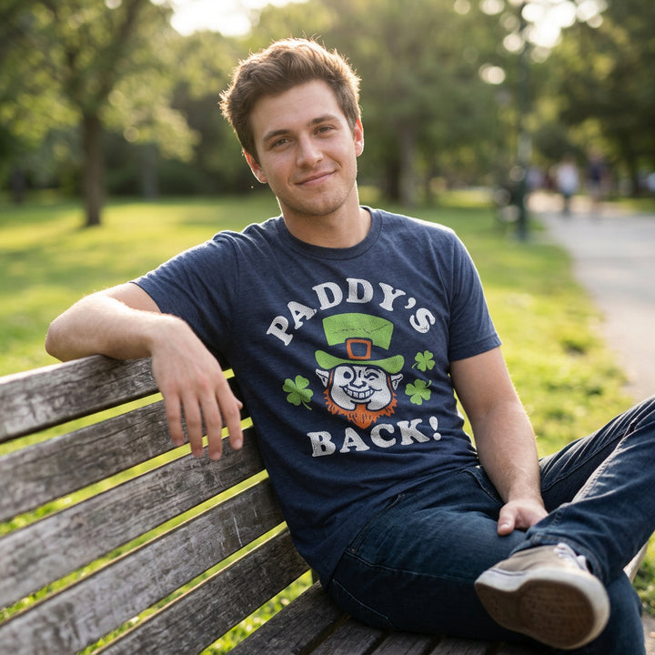 Paddys Back Men's T Shirt